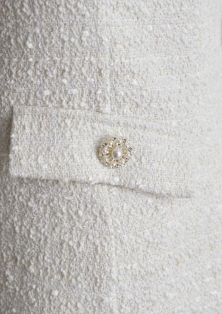 Tweed bijou onepiece　LD074