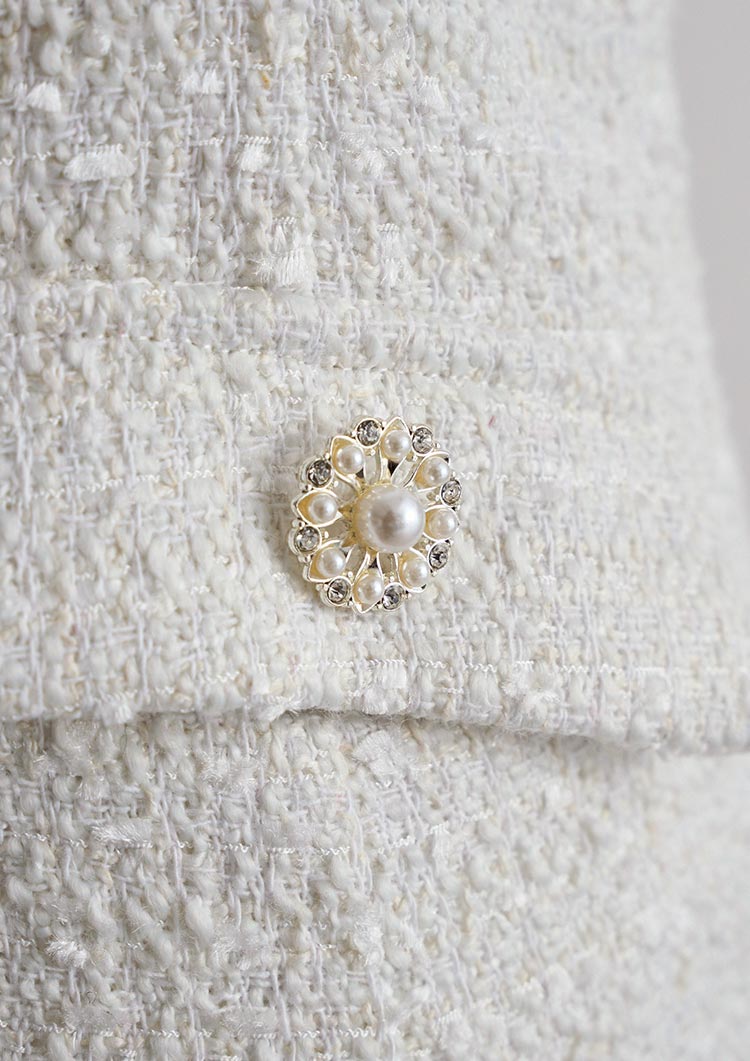 Tweed bijou onepiece　LD074