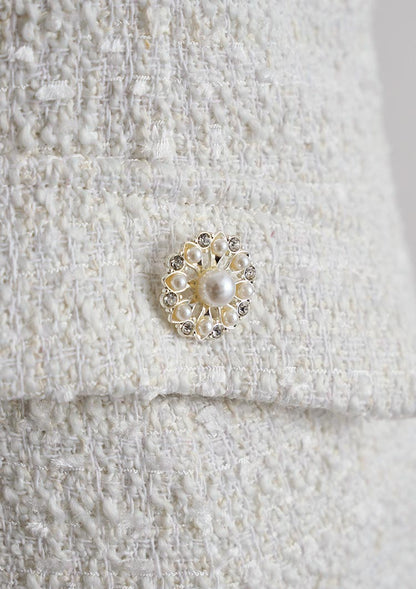 Tweed bijou onepiece　LD074