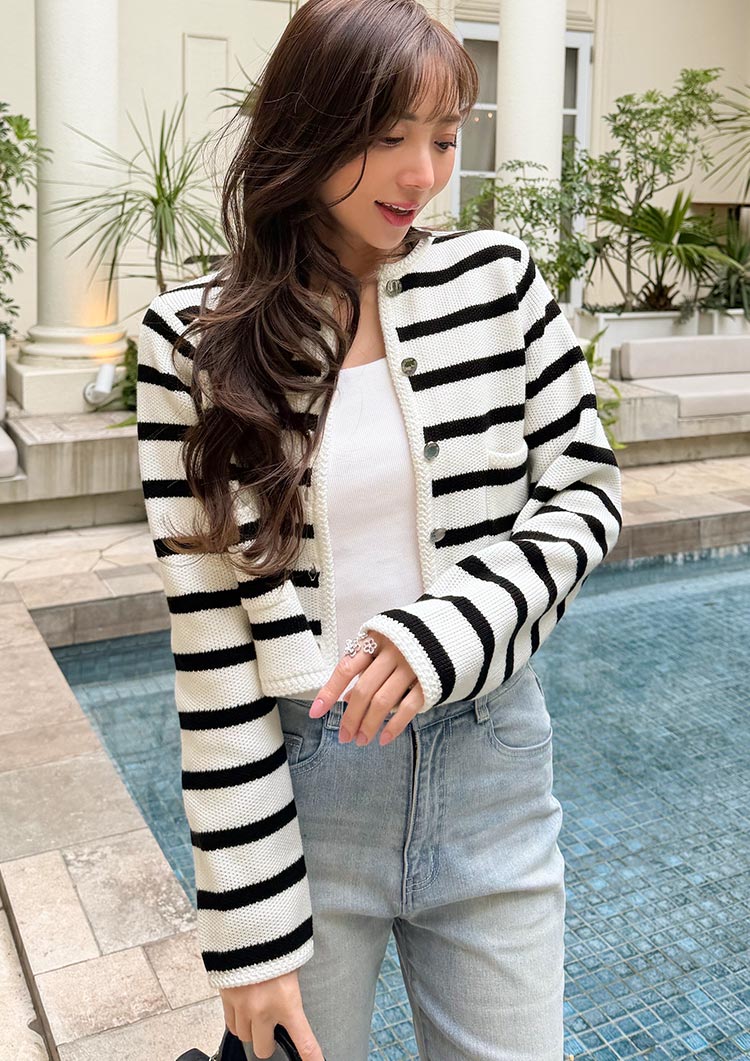 LD Knit jacket 　LD076