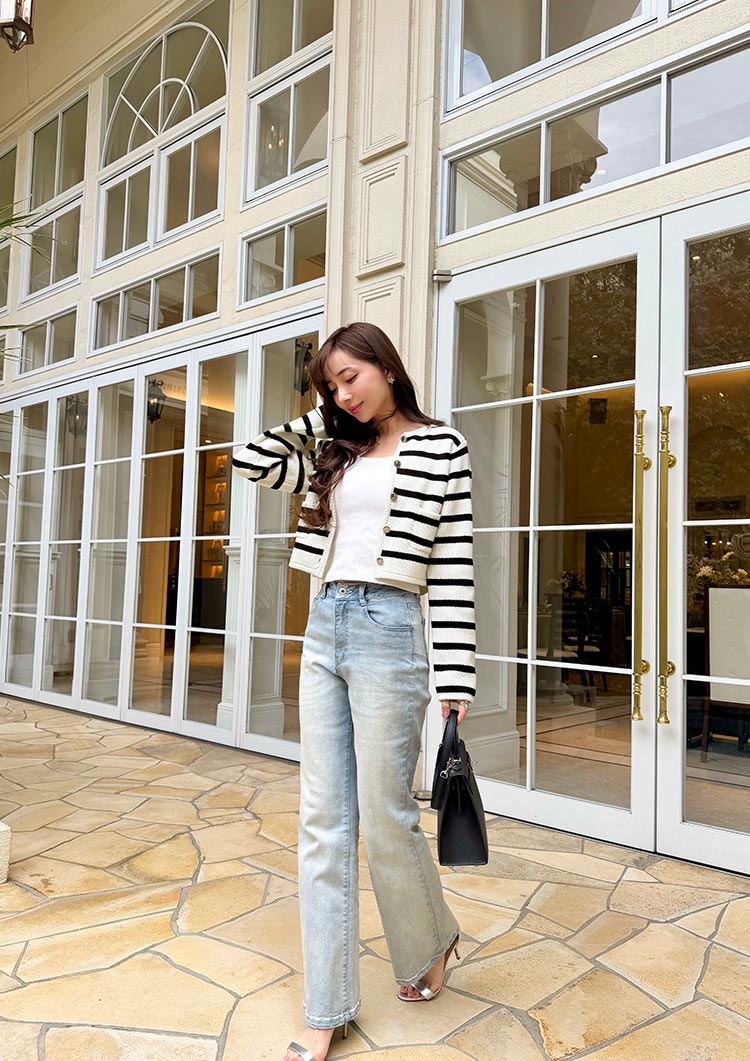LD Knit jacket 　LD076