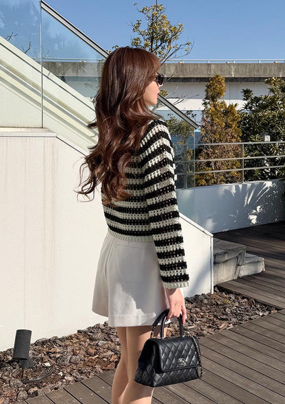 Crochet Knit top　LD078