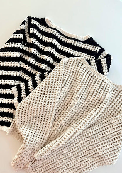 Crochet Knit top　LD078
