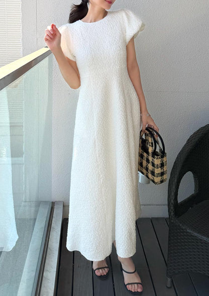Balloon sleeve dress　LD081