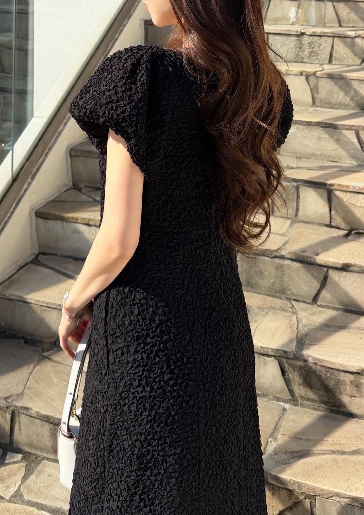 Balloon sleeve dress　LD081