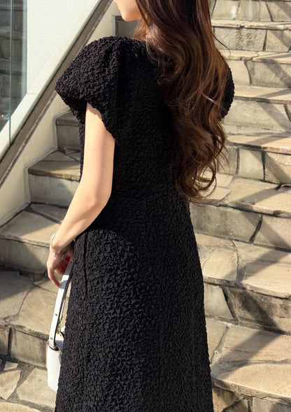 Balloon sleeve dress　LD081