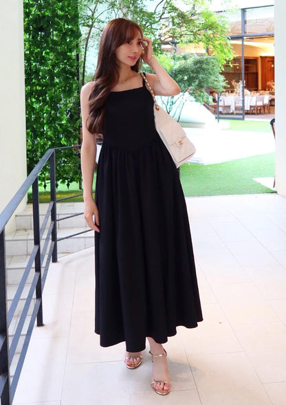Back open dress　LD083
