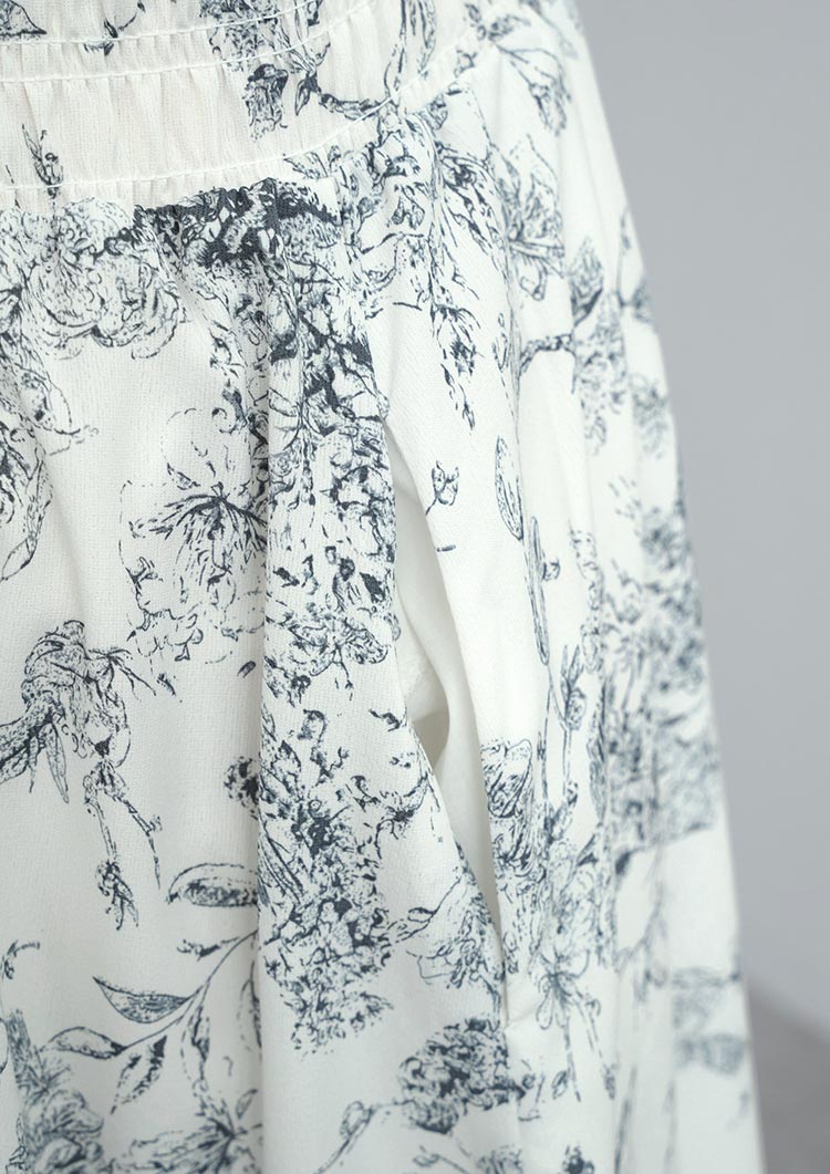Floral shirred dress LD085 – LUDICRUM
