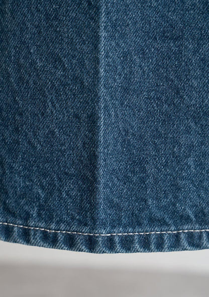 LD Color stitch semiflare denim　LD088