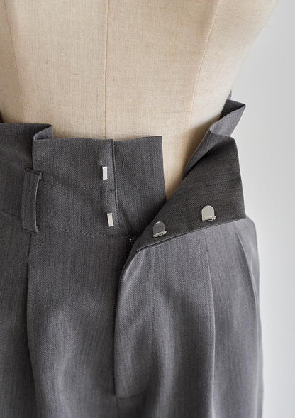 Tuck detail wide pants　LD089