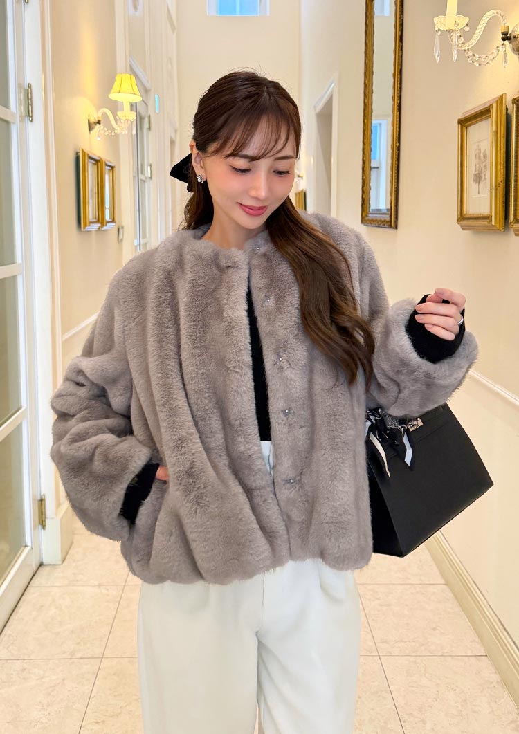 Short fur coat　LD091
