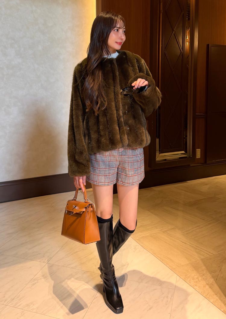 Short fur coat　LD091
