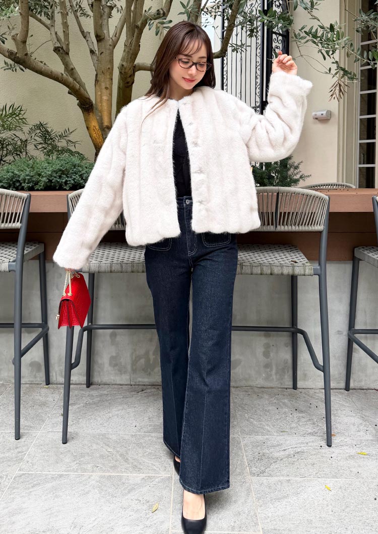 Short fur coat　LD091